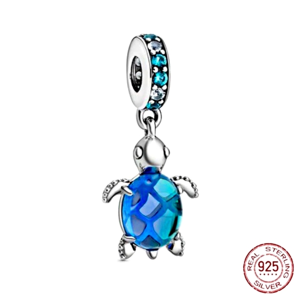 Women's Oceanic Sea Rose Gold Bracelet Fine Jewelry w Charms - Picture 10 of 10